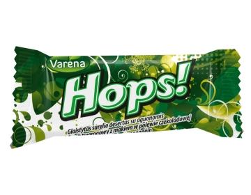 „Hops!“ glaistytas sūrelio desertas su aguonomis 