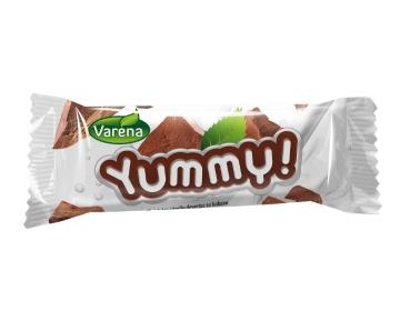„Yummy“ glaistytas sūrelio desertas su kakava