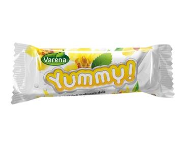 „Yummy“ vanilės skonio glaistytas sūrelio desertas 